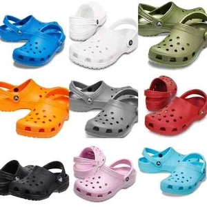 Zoccoli leggeri classici Cayman Crocs adulti uomo donna NUOVI - Foto 1 di 47