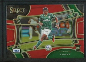 2023-24 Endrick Panini Select Fifa Field Level Red Rookie RC #220 - Bild 1 von 2