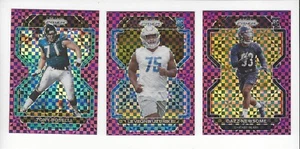 (3) 2021 Panini Prizm PURPLE POWER /49 Football cards! Boselli Dazz Levi #d #/49 - Picture 1 of 2