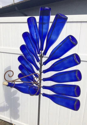 The Peacock Bottle Tree by Cubby’s! - Image 1 of 4