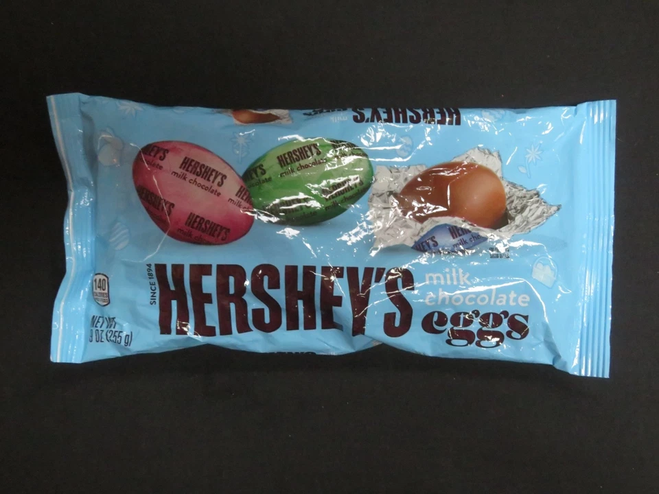 (1) Bolsa de huevos de chocolate con leche Hershey's 9 OZ Foto 1 de 1