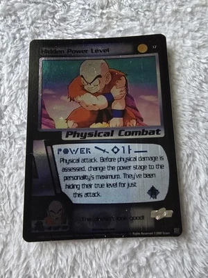 DBZ Dragon Ball Z FOIL Hidden Power Level 17 CCG Limited Saiyan Saga MP - Image 1 of 4