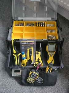 Klein Protech Transport Organiser with complete data termination toolset - Picture 1 of 5