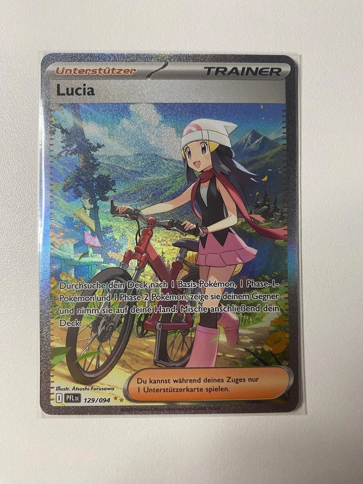 Lucia | PFL 129/094 | NM DE | Special Illustr. Rare | Fatale Flammen Pokémon TCG - Bild 1 von 4