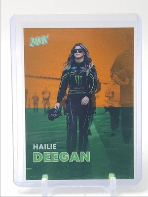 HAILIE DEEGAN 2022 PANINI THE NATIONAL NASCAR RACING ORANGE /199 Q0298 - Image 1 of 2