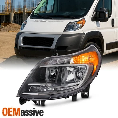 For 2014-2022 Dodge Ram Promaster Headlight Headlamp w/o DRL Driver Left Side - Imagem 1 de 4