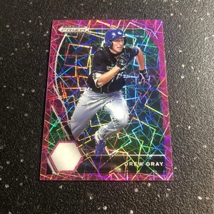 2021 Panini Prizm Draft Picks - Drew Gray #PDP93 Pink Velocity Prizm (RC) - Picture 1 of 2