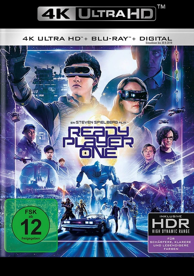 Ready Player One - 4K Ultra HD Blu-ray + Blu-ray # UHD+BLU-RAY-NEU - Image 1 of 4
