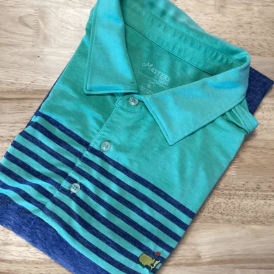 Polo de golfe masculino Masters Tech manga curta em excelente estado usado - GG - Imagem 1 de 4