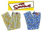 The Simpsons Men's Homer Soft Silky Fleece Pajama Pants Sleepwear Loungewear