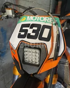 Faro LED nero KTM 2008/2014 Enduro - Picture 1 of 6