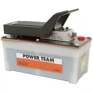 10000 PSI POWER TEAM PA6 AIR DRIVEN HYD PUMP 9-8000 - Picture 1 of 1