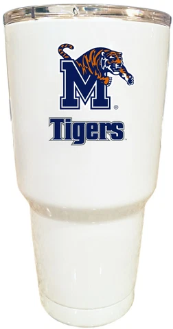 Memphis Tigers Insulated Travel Mug-NCAA 20oz Stainless Steel Tumbler Cover