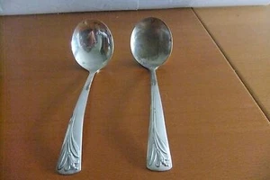 Cuchara de placa de plata vintage de la embajada década de 1950 - Imagen 1 de 7