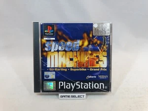 Speed Machines Playstation 1 2 3 One Ps1 Ps2 Ps3 Psx Pal Original - Photo 1/6