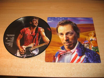BRUCE SPRINGSTEEN-Born in The Usa-(LIVE '92)-10"Inch-Rare & Unplayed. - Photo 1/4