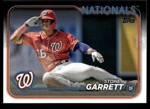2024 Topps #68 Stone Garrett Washington Nationals - Picture 1 of 2