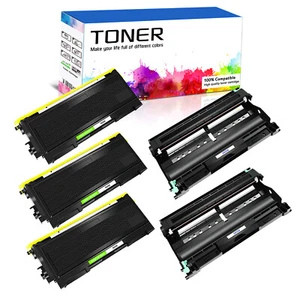 Cartucho de tóner TN350 DR350 tambor para Brother DCP-7025 MFC-7225N 7820D HL-2040R - Imagen 1 de 40