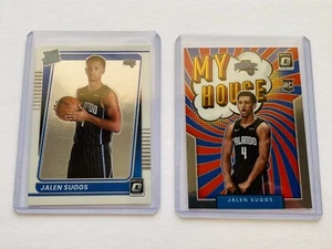2021-22 Donruss Optic Jalen Suggs Rated Rookie Base & My House RC Magic - Bild 1 von 4