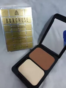 Borghese Hydro Minerali Dual Effetto Powder Makeup SPF8 Amaretto 08 - Picture 1 of 3