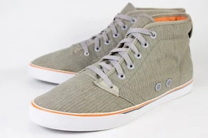 Gravis IV Slymz Mid High Rise Mens Size US 12 Soft Canvas Skating High Top Shoes - Picture 1 of 12