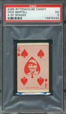 1933 E285 Rittenhouse Candy Dick Bartell PSA 5 Philadelphia Phillies