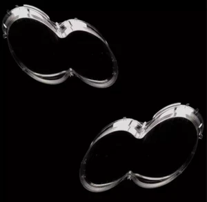 Clear Headlight Lens Cover For 2003-08 Benz W230/R230 SL500 SL600 A Pair LH+RH - Picture 1 of 14