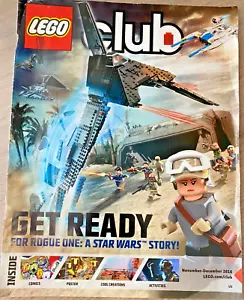 Lego Club Magazine - GET READY FOR ROGUE STAR WARS - Nov. - Dec. 2016 - Picture 1 of 2