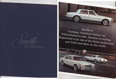 1977 CADILLAC SEVILLE US Prestige 16 Page Brochure  - image 1 of 3