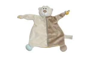 WIE NEU * FIRST NICI BÄR Teddy Bear Teddybär Bärchen Schmusetuch Schnuffeltuch - Bild 1 von 6