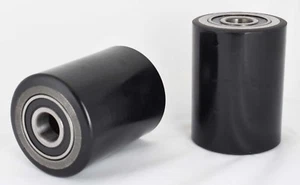 Raymond RJ50N Palettenheber Räder Ersatz nagelneu Paar mit Lagern - Bild 1 von 2