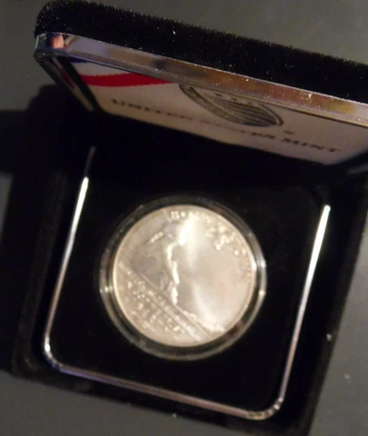 2017-P Boys Town Gem BU Uncirculated Commemorative Dollar Cover