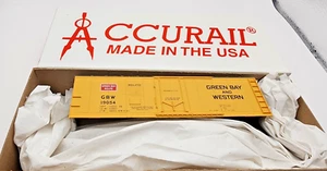 Accurail HO. Refrigerador de acero Green Bay & Western 40'. #8517 - Imagen 1 de 3