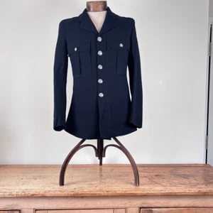 VINTAGE BRITISH POLICE OFFICER'S JACKET DEVON & CORNWALL SPECIAL CONSTABULARY - Picture 1 of 13