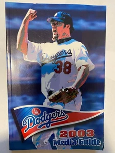 2003 L.A. LA LOS ANGELES DODGERS MEDIA GUIDE INFORMATION BOOK MLB BASEBALL RARE - Picture 1 of 1