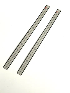 2)  Texas Instruments TI-99/4A Computer Function & Control Key Keyboard Strips - Picture 1 of 6