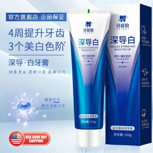 Probiotic Mint Toothpaste Remove Yellow Stains Brighten Teeth Fresh Breath 100g - Picture 1 of 6