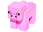 LEGO Minecraft Animals & Minifigures Fox Pig Cow Mooshroom Spider Hal Hex Pirate