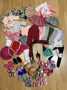 "LOTE MIXTO DE 50+ ROPA DE MUÑECA PARA MUÑECA DE 18"" Se adapta a American Doll, OG, Battat y más" - Imagen 1 de 14