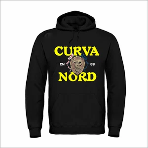 Felpa con Cappuccio ULTRAS CURVA NORD INTER CN 69 Tifosi calcio stadio San Siro - Imagen 1 de 1