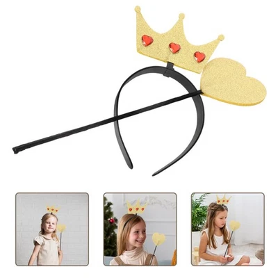  1 Set Prinzessin Diadem Fee Zauberstab für Mädchen Geburtstag Babyparty Bridal Shower - Bild 1 von 4