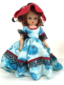 Nancy Ann Storybook Doll Original Blue Outfit Tag Jointed Body 5-1/2" Tall - Picture 1 of 5