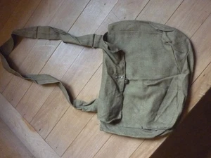 Cartera británica de algodón ligero de la Segunda Guerra Mundial 1943 sin usar rara - Imagen 1 de 5
