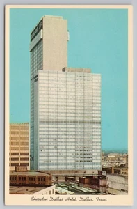Sheraton Dallas Hotel in Dallas Texas um 1960 Postkarte - Bild 1 von 2