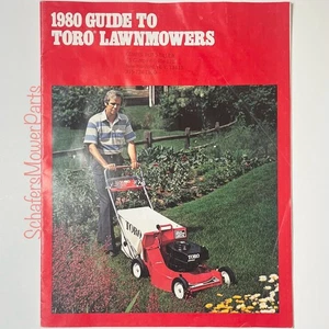 1980 Guide To Toro Lawnmowers Sales Brochure - Picture 1 of 2