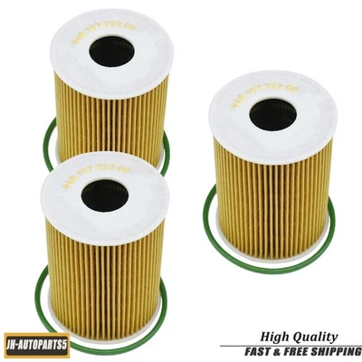 3 Pieces Engine Oil Filter For Porsche 911 2009-2019 Cayenne Macan Panamera - Image 1 of 4