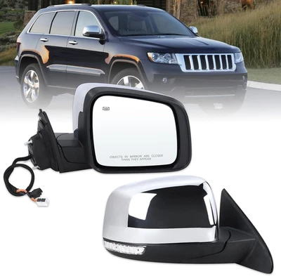 Right Passenger Side Mirror Compatible with 2011-2016 Jeep Grand Cherokee with M - Image 1 of 4
