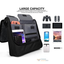 Travel Messenger Storage Carry Bag for Nintendo Switch Console and Accessories