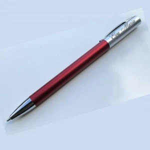 Kugelschreiber rot mit Beschriftung | Gravur, personalisierter Kuli - Bild 1 von 2
