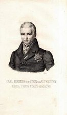 c1840 Karl vom Stein zum Altenstein politician Prussia lithography portrait